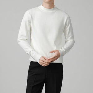 White Half Turtleneck