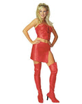 Luscious Leather Hot City Nights Pimps and Hos Sexy Adult Costume Medium 10-14