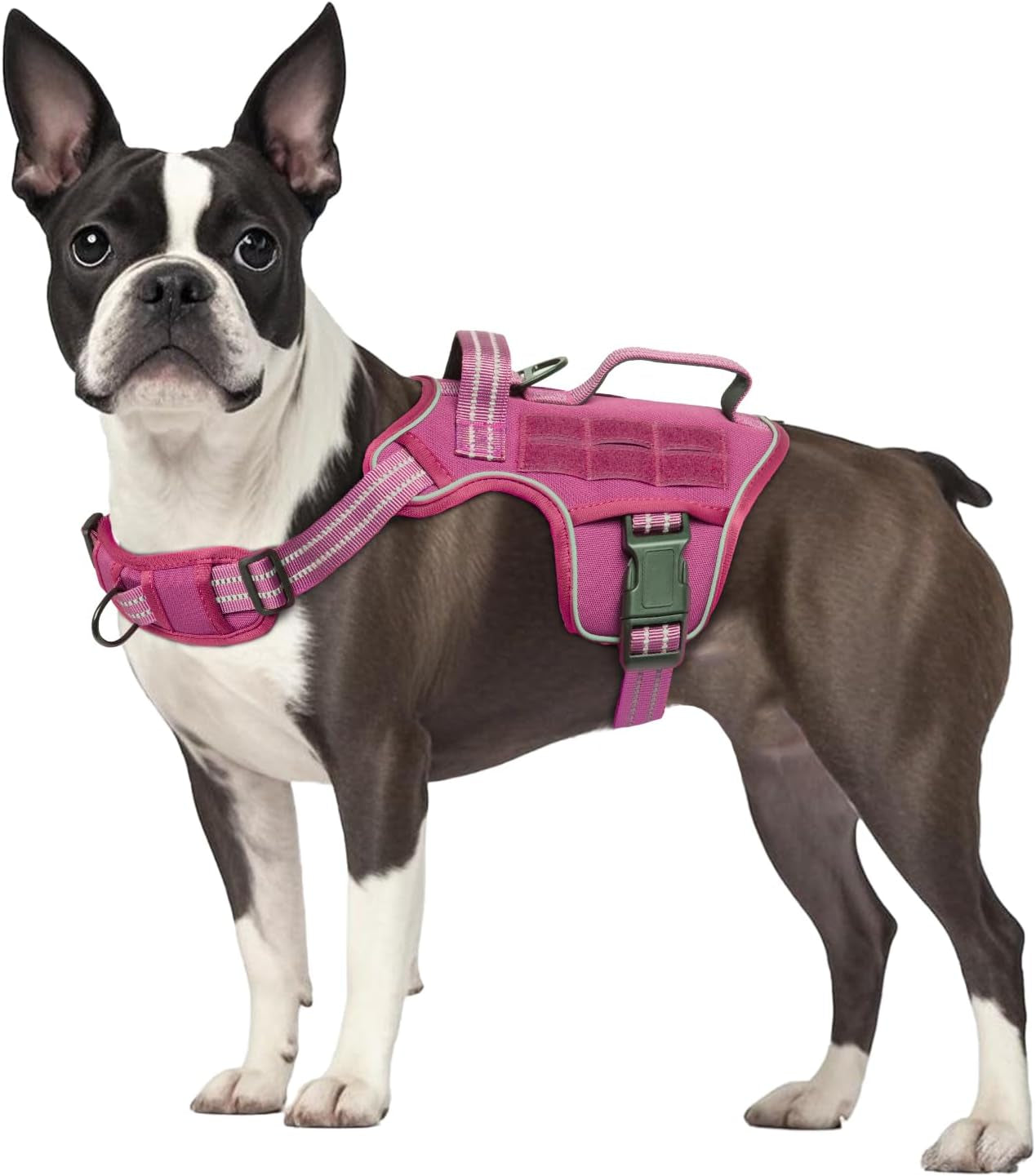 Heavy Duty No-Pull Tactical Dog Harness Molle Vest