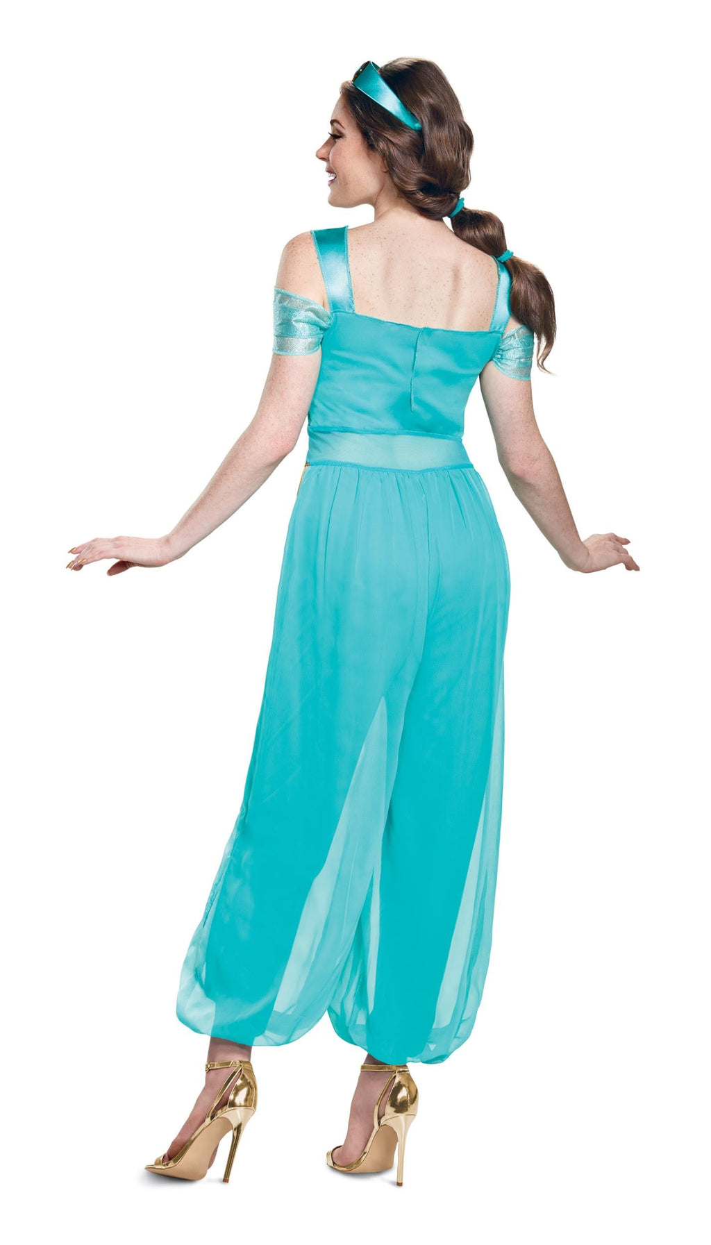 Disney Princess Women's Jasmine Deluxe Adult Costume Medium 8-10