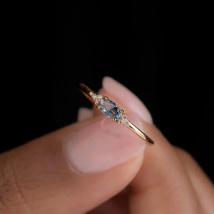 BZ0697 Yellow Gold Blue