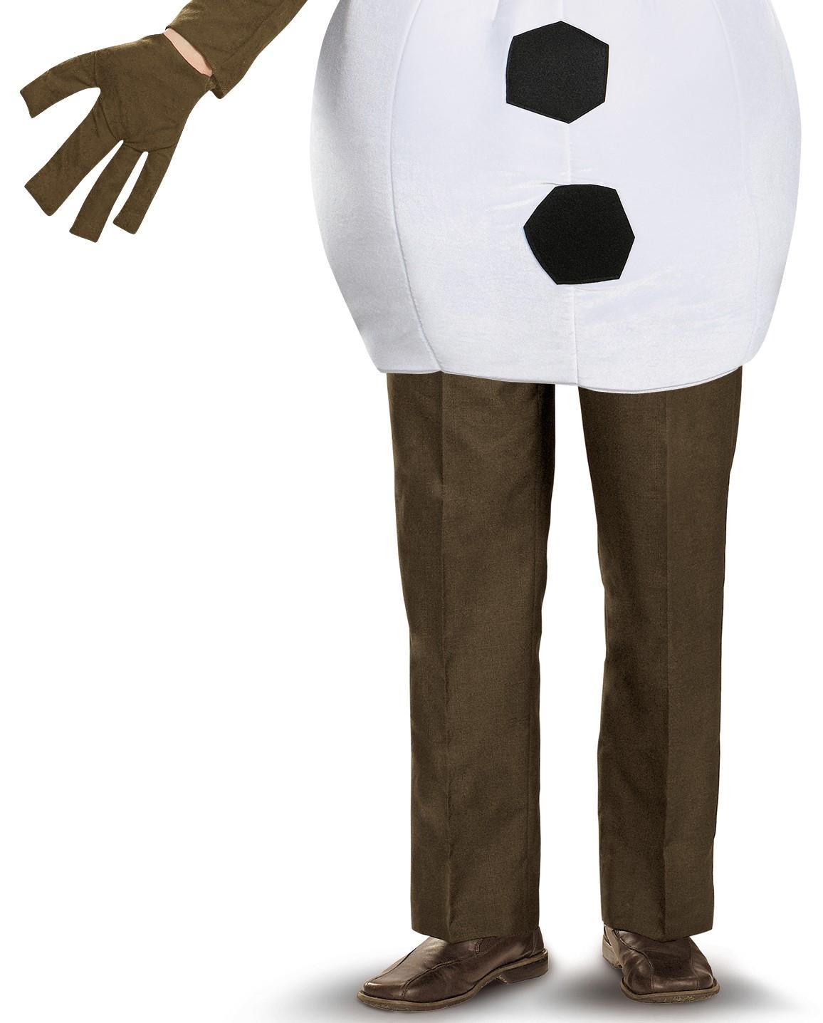 Olaf Disney Frozen Snowman Deluxe Adult Costume XL 42-46