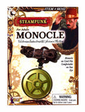 Steampunk Monocle Eyeglass Western Accessory Yellow Tint