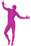 Pink Second Skin Suit Adult Costume Large
