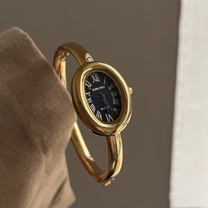 Gold Strap Black Noodles