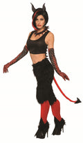 Deluxe Devil Pants With Tail Costume Standard