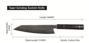 Carbon fiber handle
