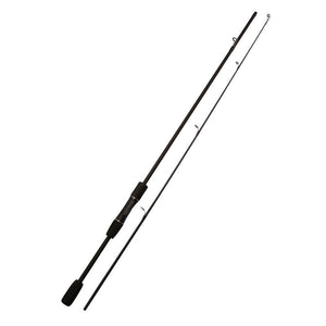 Straight black handle