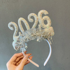 4 Silver 2026 Headband