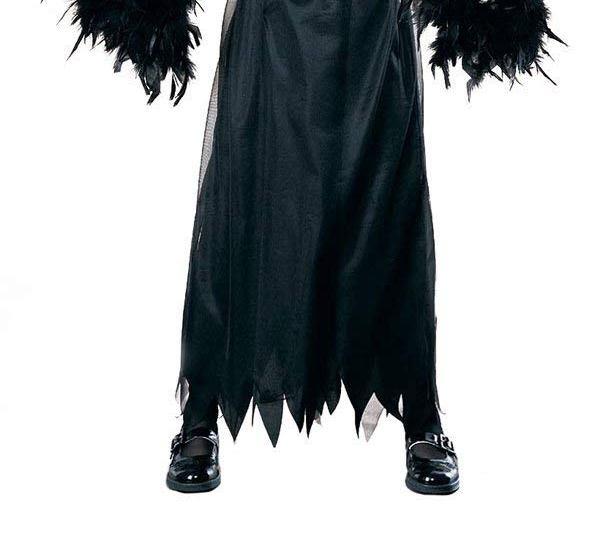 Pretty Witch Feathered Child Costume Size Small