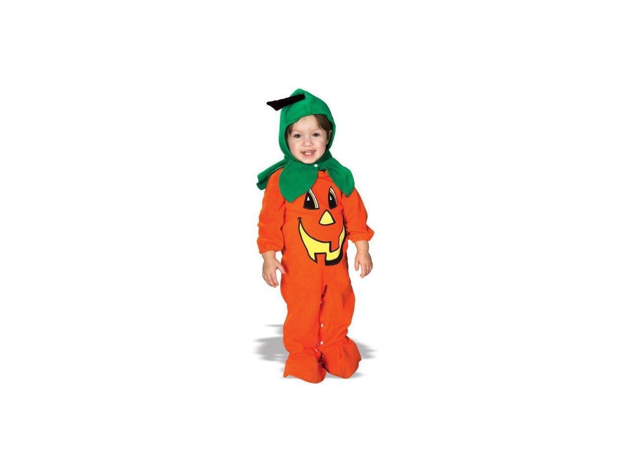 Lil' Pumpkin Baby Child Costume Size Newborn 0-9 months