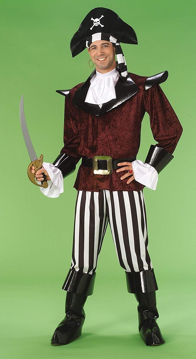 Pierre the Velvet Pirate Adult Costume Size Standard