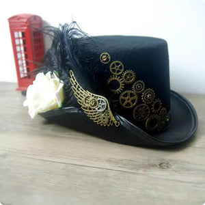 White Rose Hat