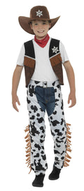 Smiffy's Texan Cowboy Child Costume Boy's Size Large 10-12