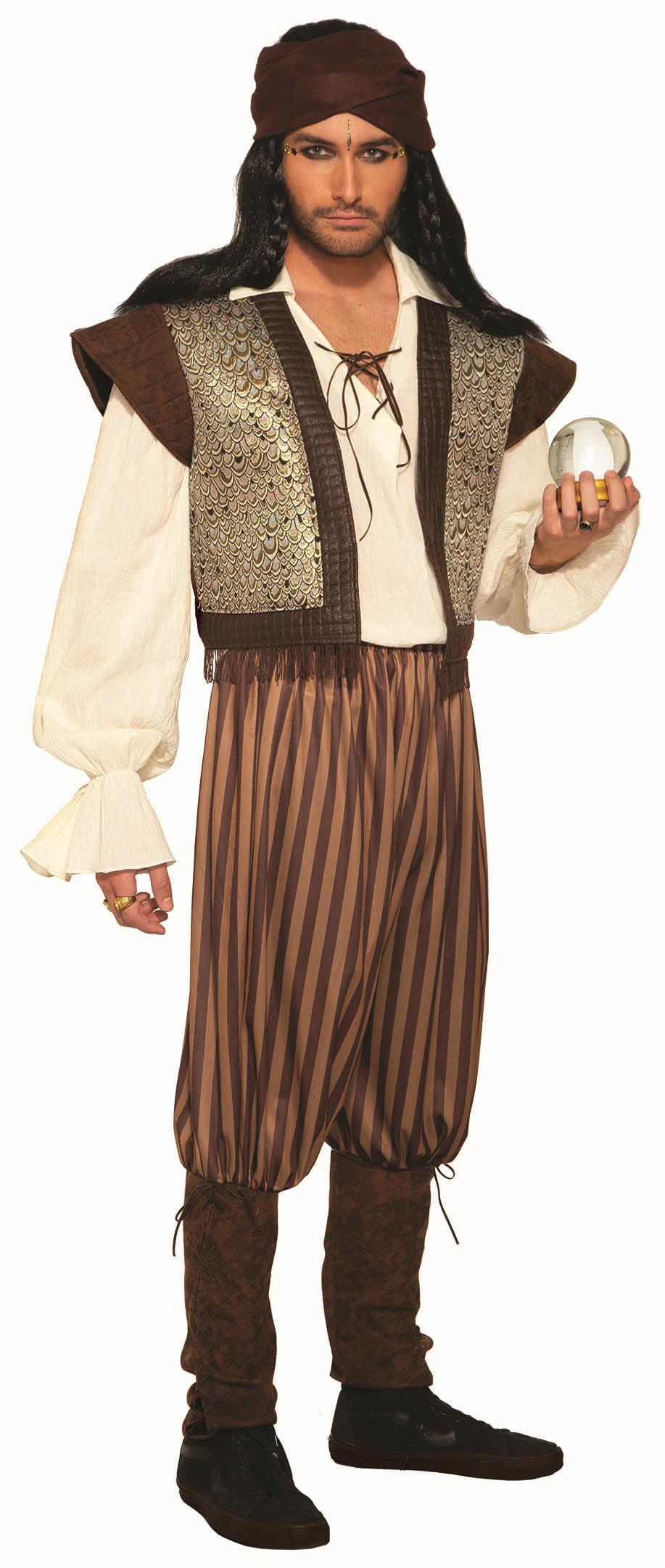 Woodland Fortune Teller Gypsy Men's Adult Costume Size Standard