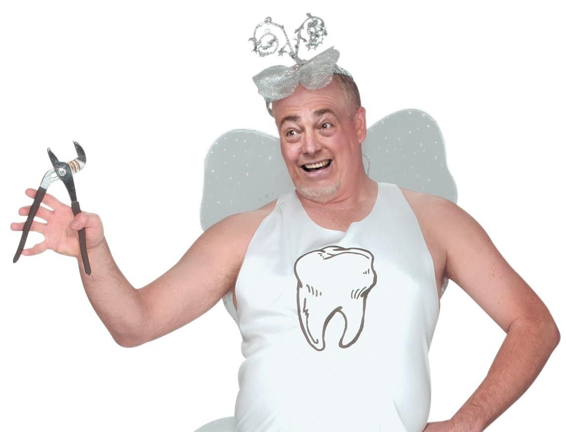 Plus Size Tooth Fairy Adult Mens Princess Costume