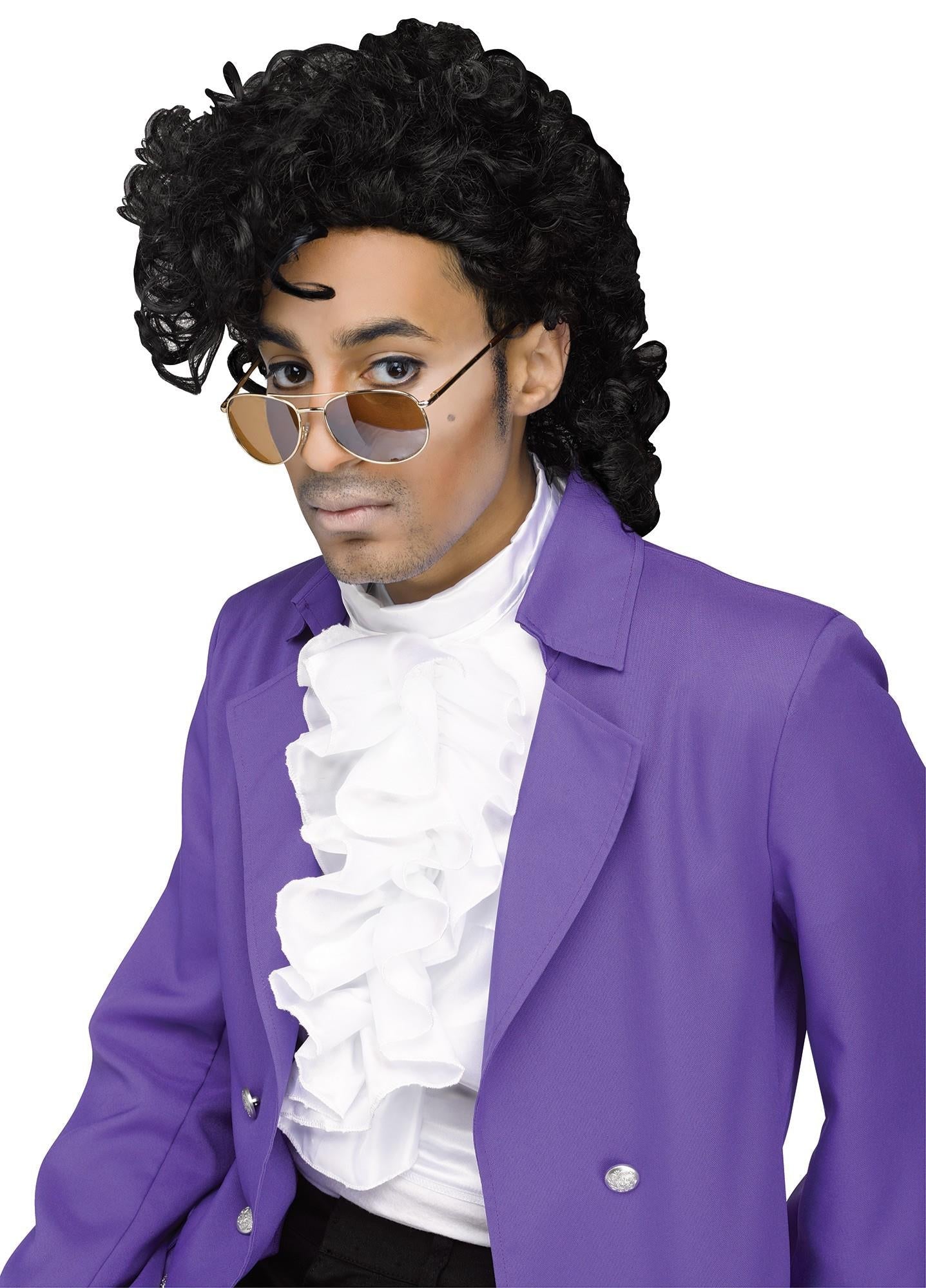 Fun World Purple Pain Prince 80's Rock Star Adult Men's Costume