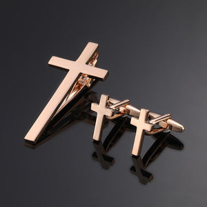 Rose Gold Cross