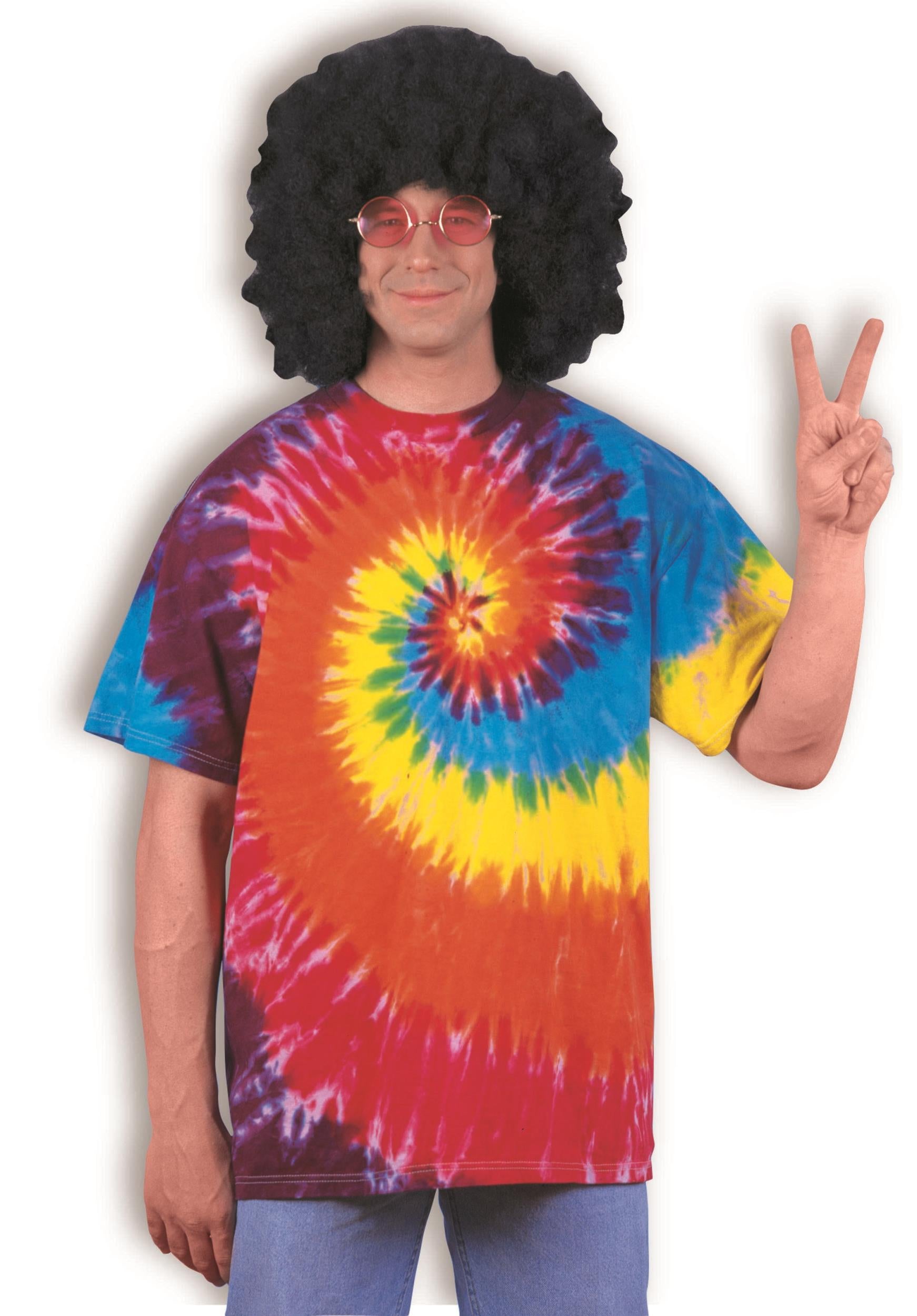 XL Tye Dye Shirt Bright Tie Dye Shirt Hot PINK
