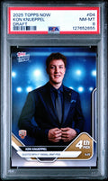 Graded 2025 Topps Now Kon Knueppel #D4 Rookie RC Basketball Card PSA 8 Near Mint