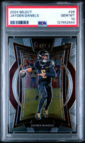 Graded 2024 Panini Select Jayden Daniels #26 Rookie RC Football Card PSA 10 Gem Mint