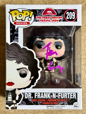 Tim Curry Signed Dr. Frank-N-Furter Rocky Horror Picture Show Funko Pop! #209 With JSA COA