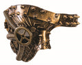 Phantom Steampunk Gold Spiked Venetian Mask