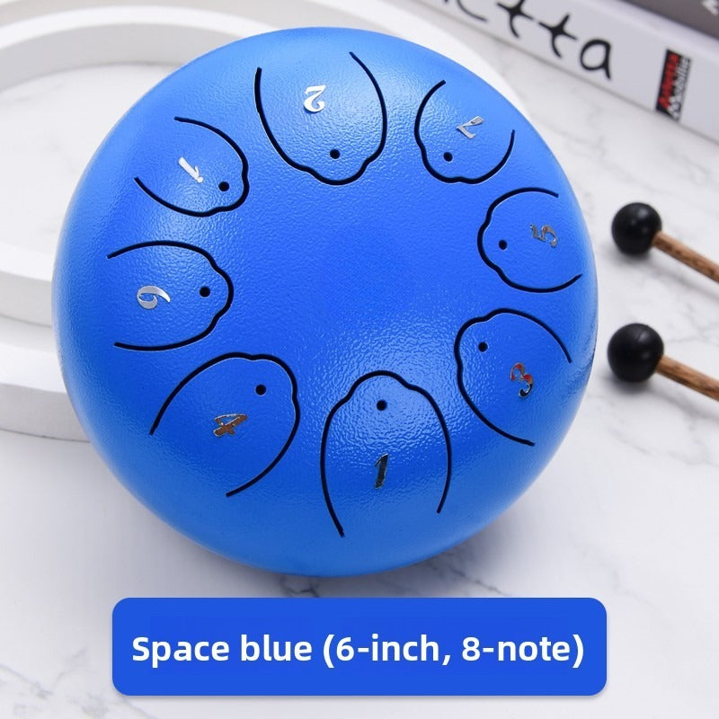 Series 6-Inch 8-Note Steel Tongue Drum