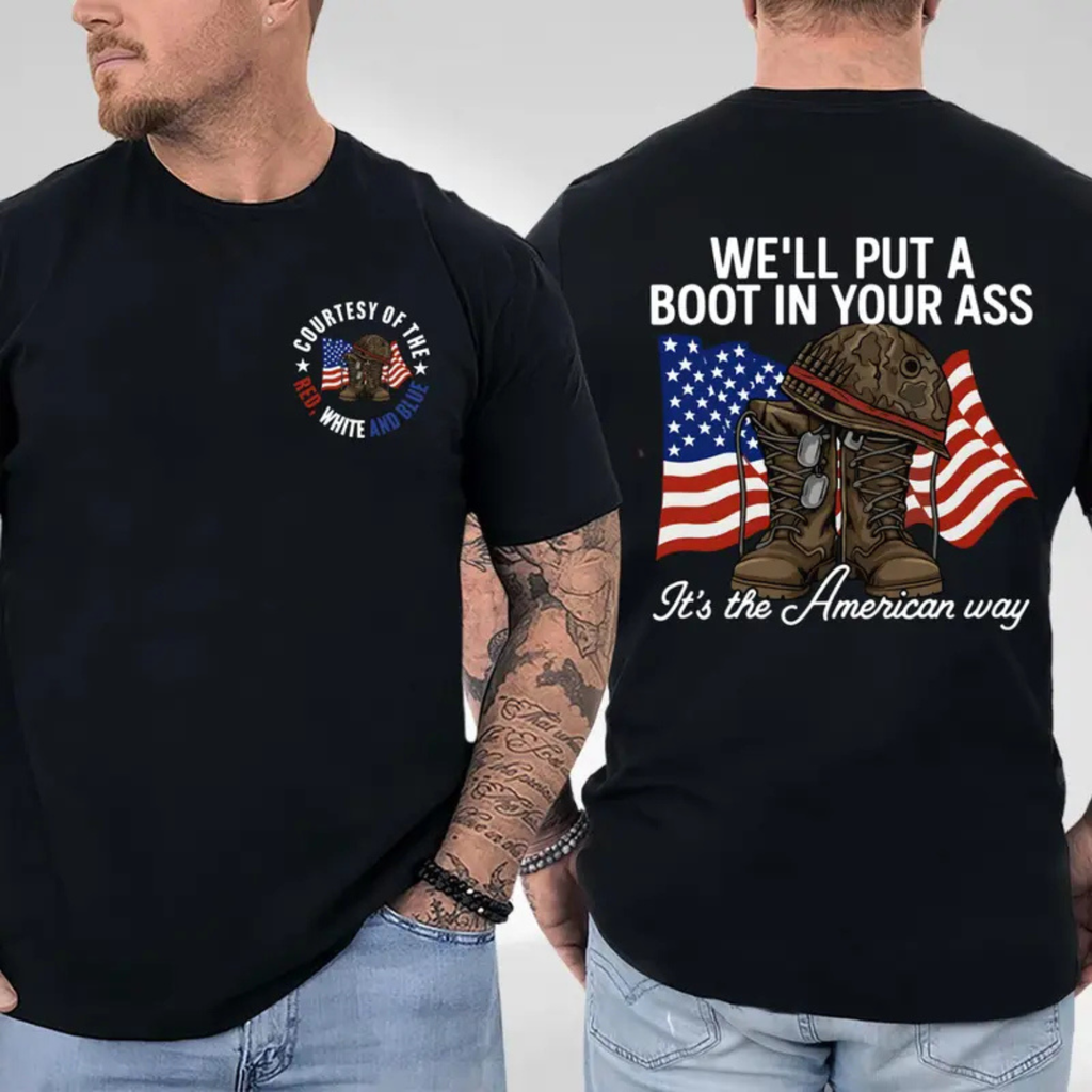 Toby Keith Memorial "American Way" Tee – Courtesy Of The Red, White And Blue Shirt