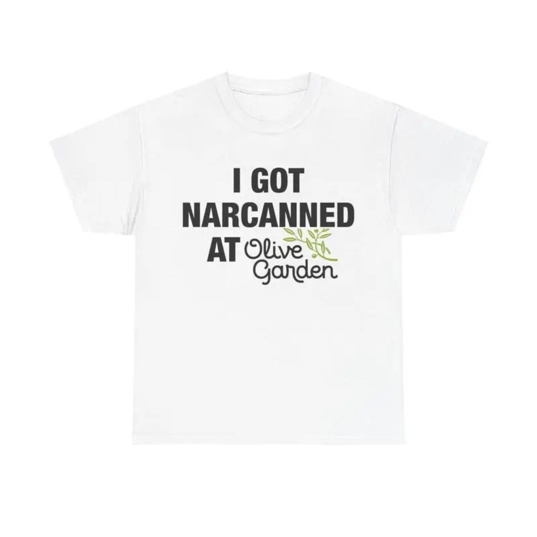 "I Got Saved at an Italian Restaurant" Funny Dark Humor T-Shirt – Streetwear Graphic Tee, Unisex Cotton Shirt