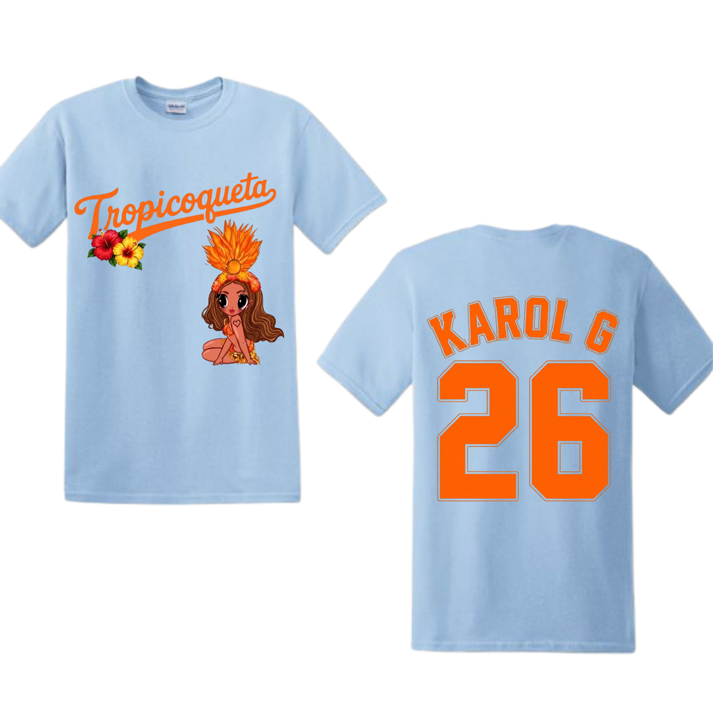 "Tropitour 2026" World Tour Dates T-Shirt