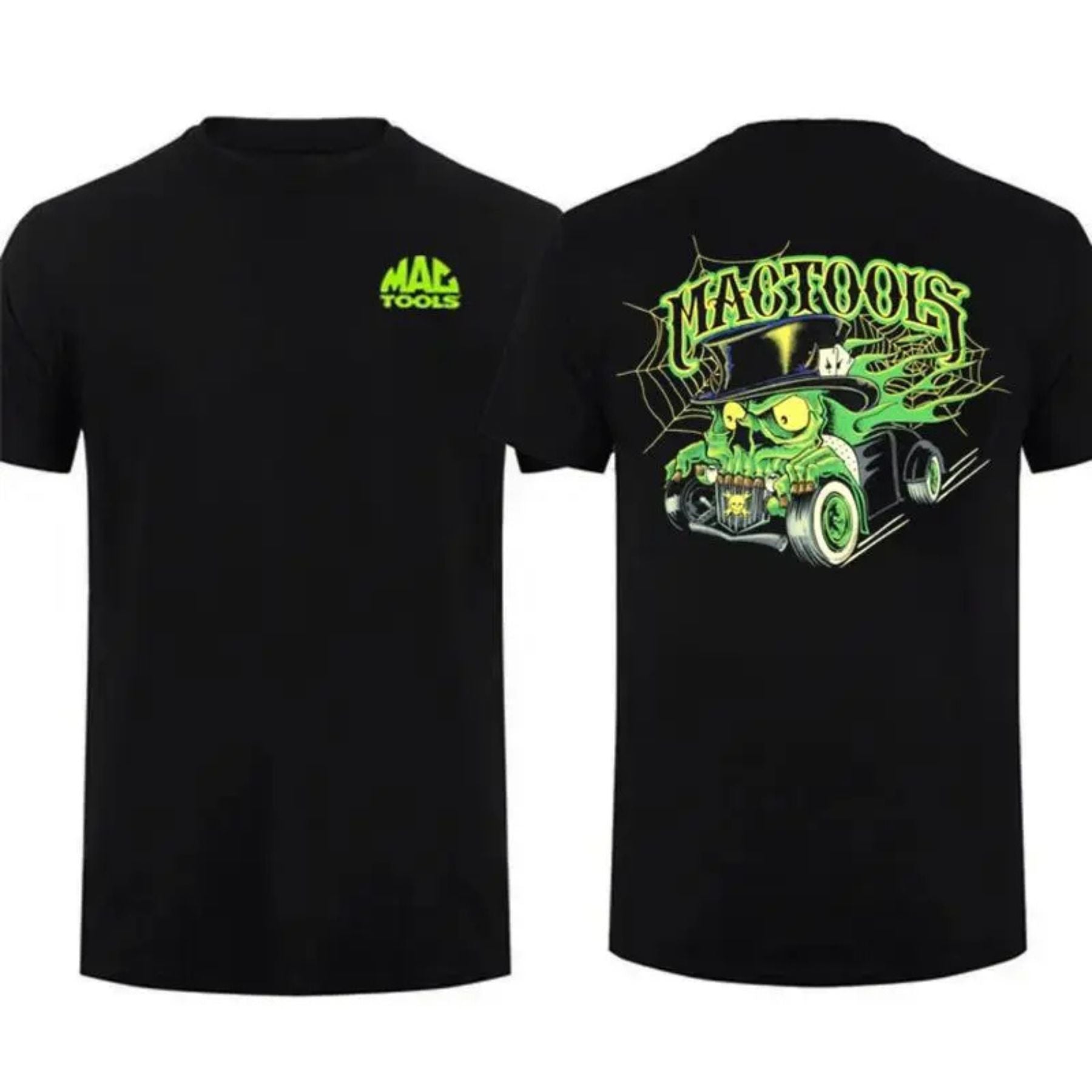 Vintage 90s Mac Tools "Rat Fink Style" T-Shirt – Hotrod Ratrod Ed Roth Graphic Tee, Premium 100% Cotton Mechanic Humor Top, Made in USA