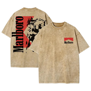 Bohemian Moon & Cactus Washed T-Shirt