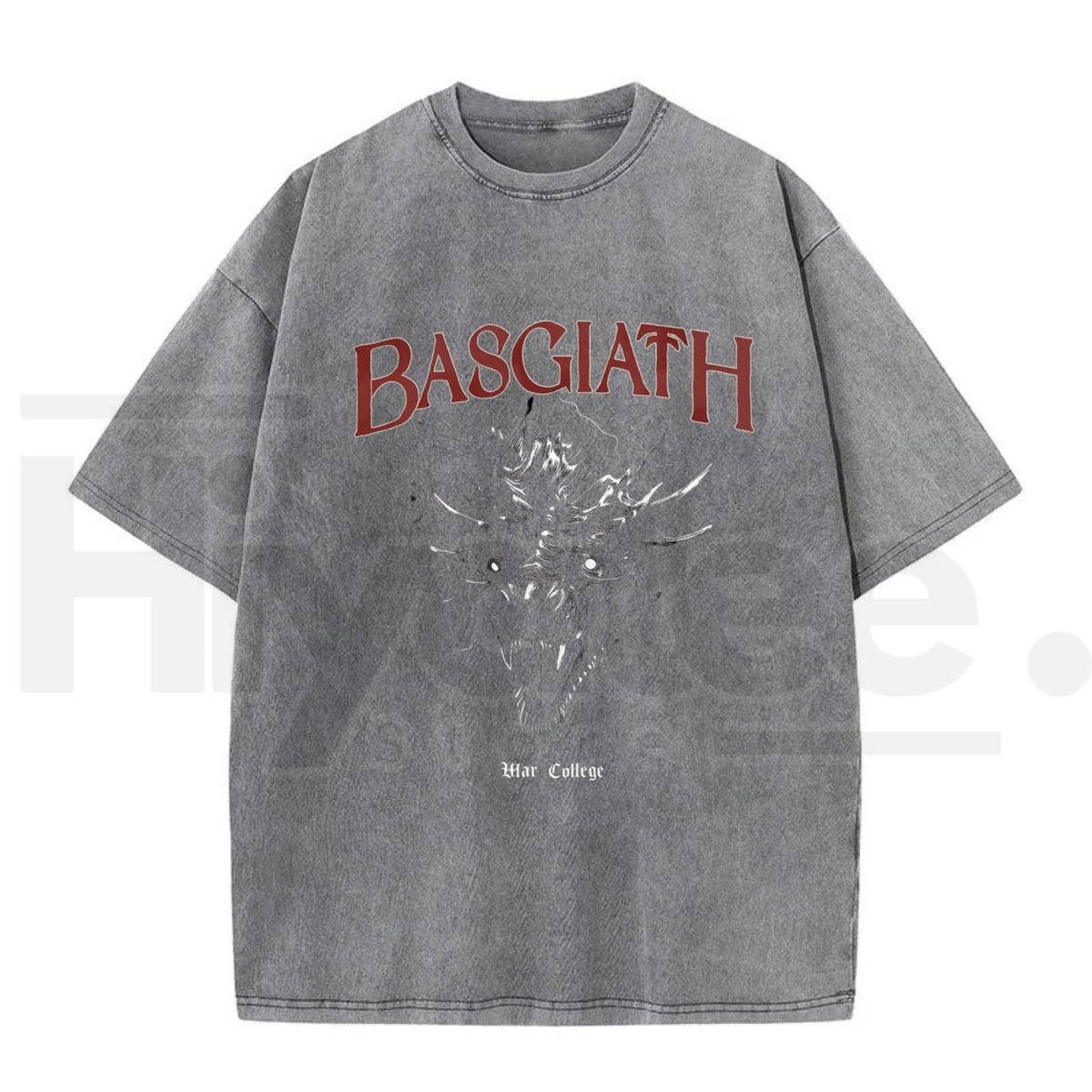 Basgiath War College T-Shirt – Vintage Fourth Wing & Iron Flame Bookish Shirt for Men & Women