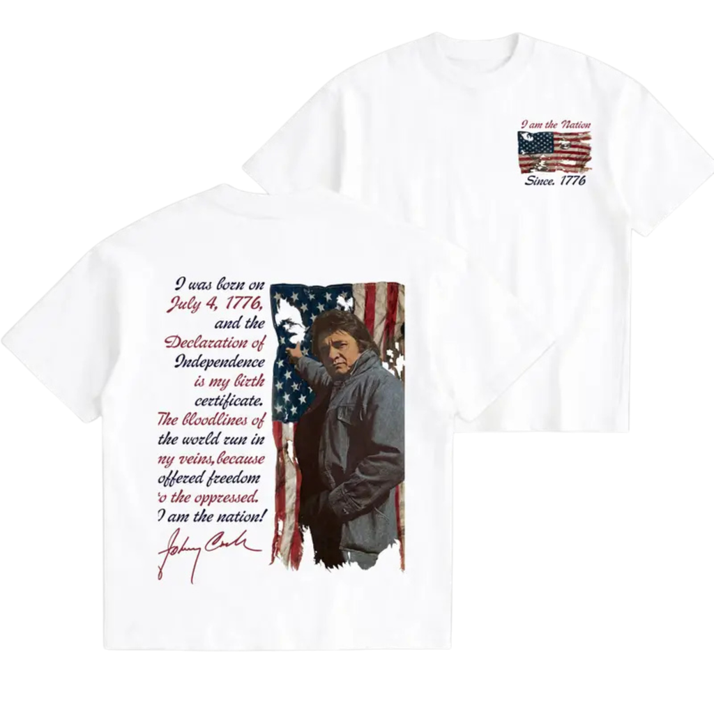 I Am The Nation Retro Country T-Shirt
