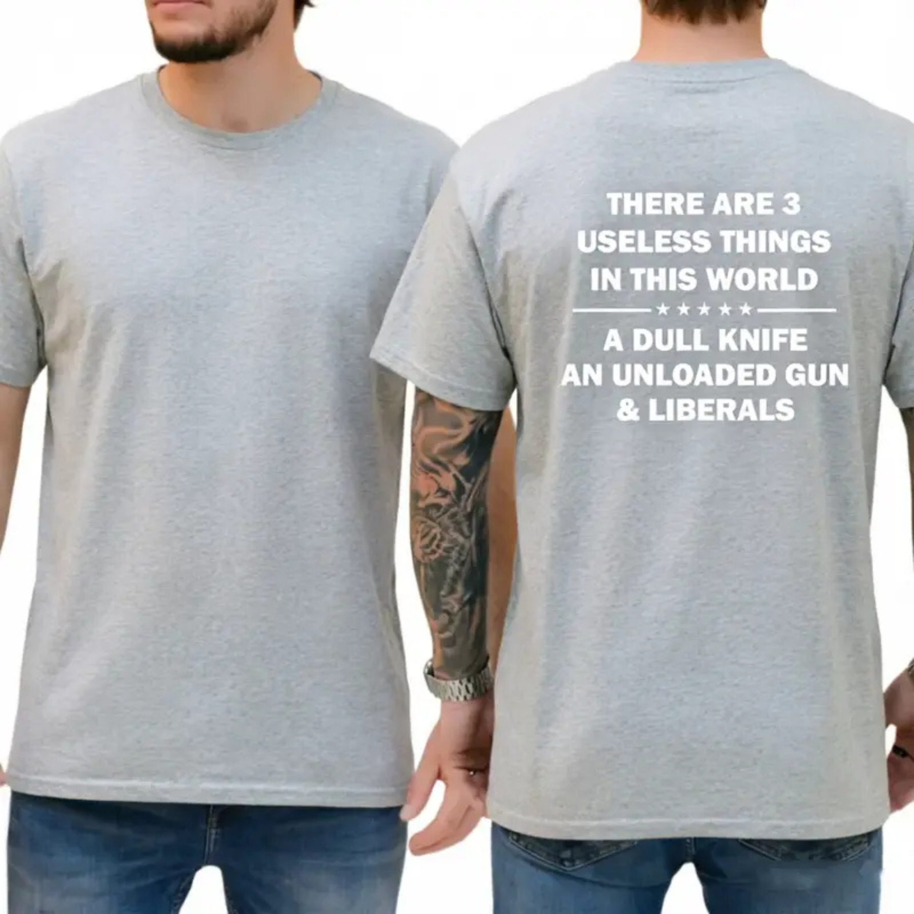 Funny Republican "3 Useless Things" T-Shirt