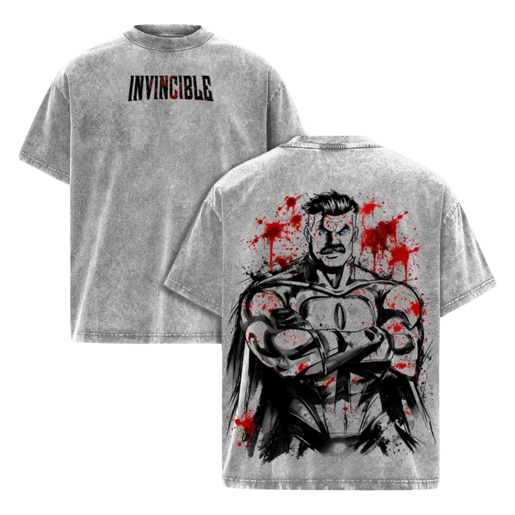 Omni-Man Viltrumite Warrior T-Shirt – Invincible Graphic Anime Tee