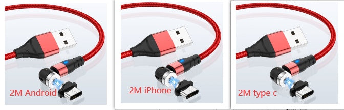 Magnetic data cable
