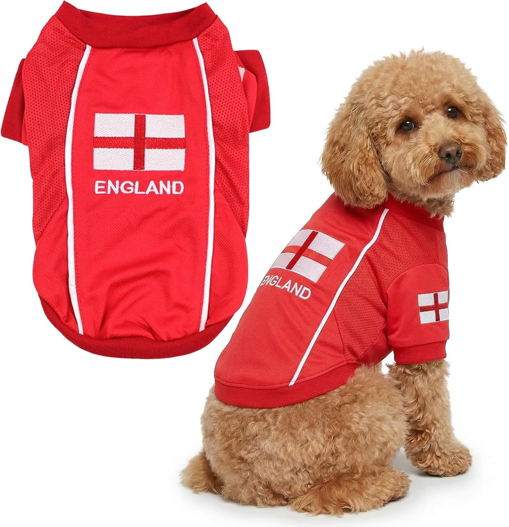 Parisian Pet Breathable Mesh Soccer Jersey for Dogs, XS–5XL