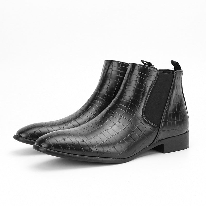 British-style Casual Versatile Fashionable Mens Ankle Boots