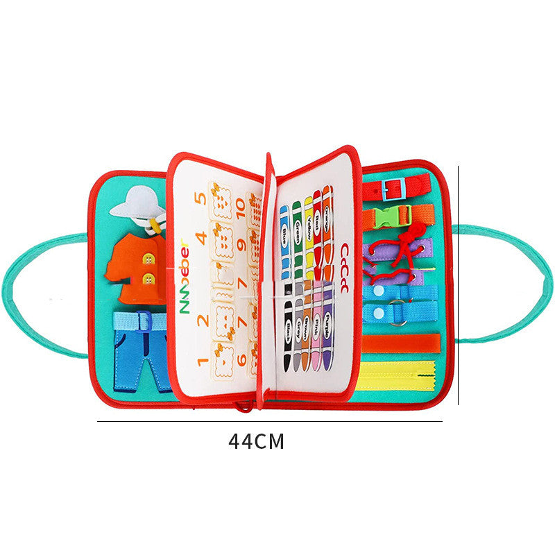 Buttons & Dressing Busy Book