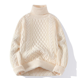 Bulky Turtleneck In Apricot