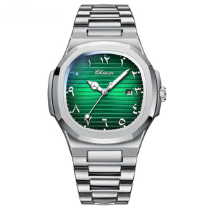 Silver Case Green Surface