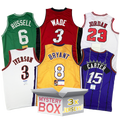 3x Hall of Famers Autographed/Signed Basketball Jerseys Mystery Box with PSA JSA or Beckett COA
