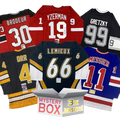 3x Hall of Famers Autographed/Signed Hockey Jerseys Mystery Box with PSA JSA or Beckett COA