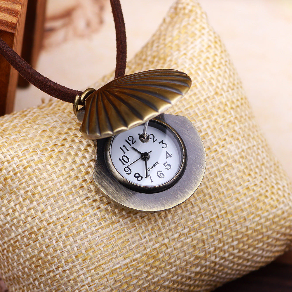 Shell Pocket Watch