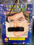 Rectangle Character Mustache Black