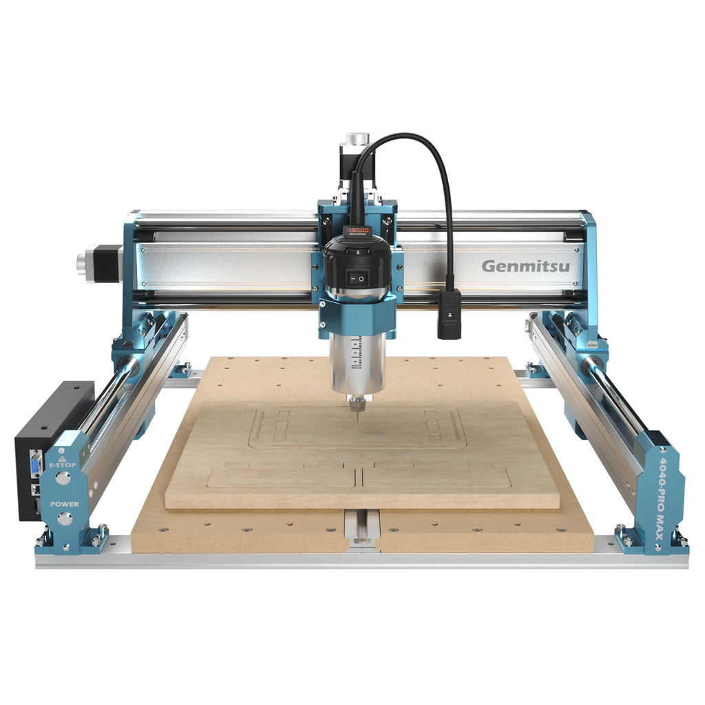 4040-PRO MAX CNC Router Machine, 710W Spindle, Linear Rail, Enhanced XZ Axis, Optional Vectric Bundle