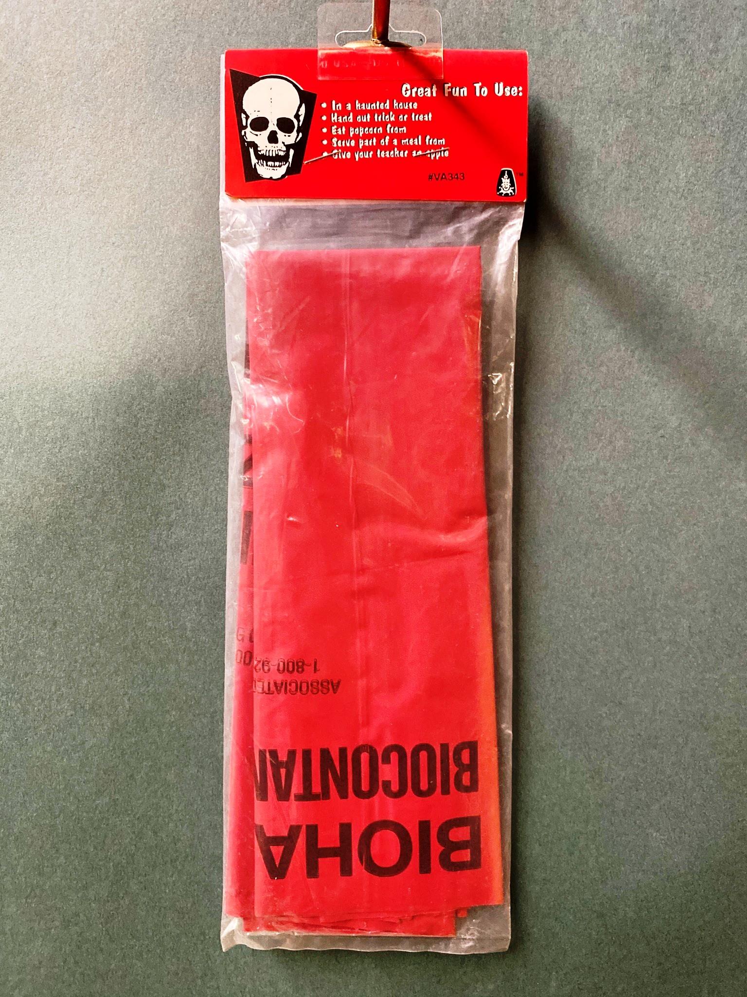 Three Pack Bio Hazard Bag
