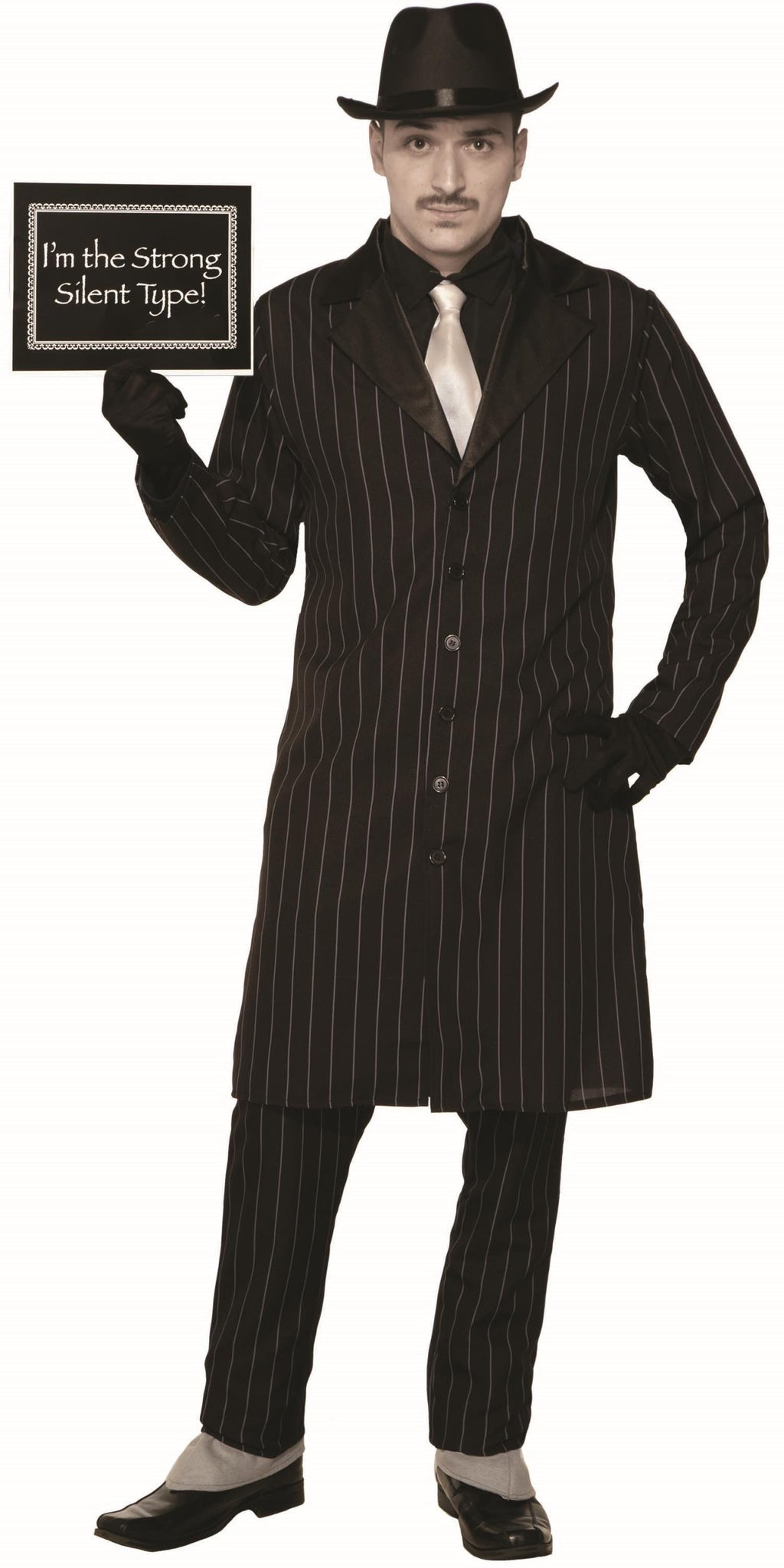 Silent Movie Old Time 1920's Gangster Adult Costume Standard